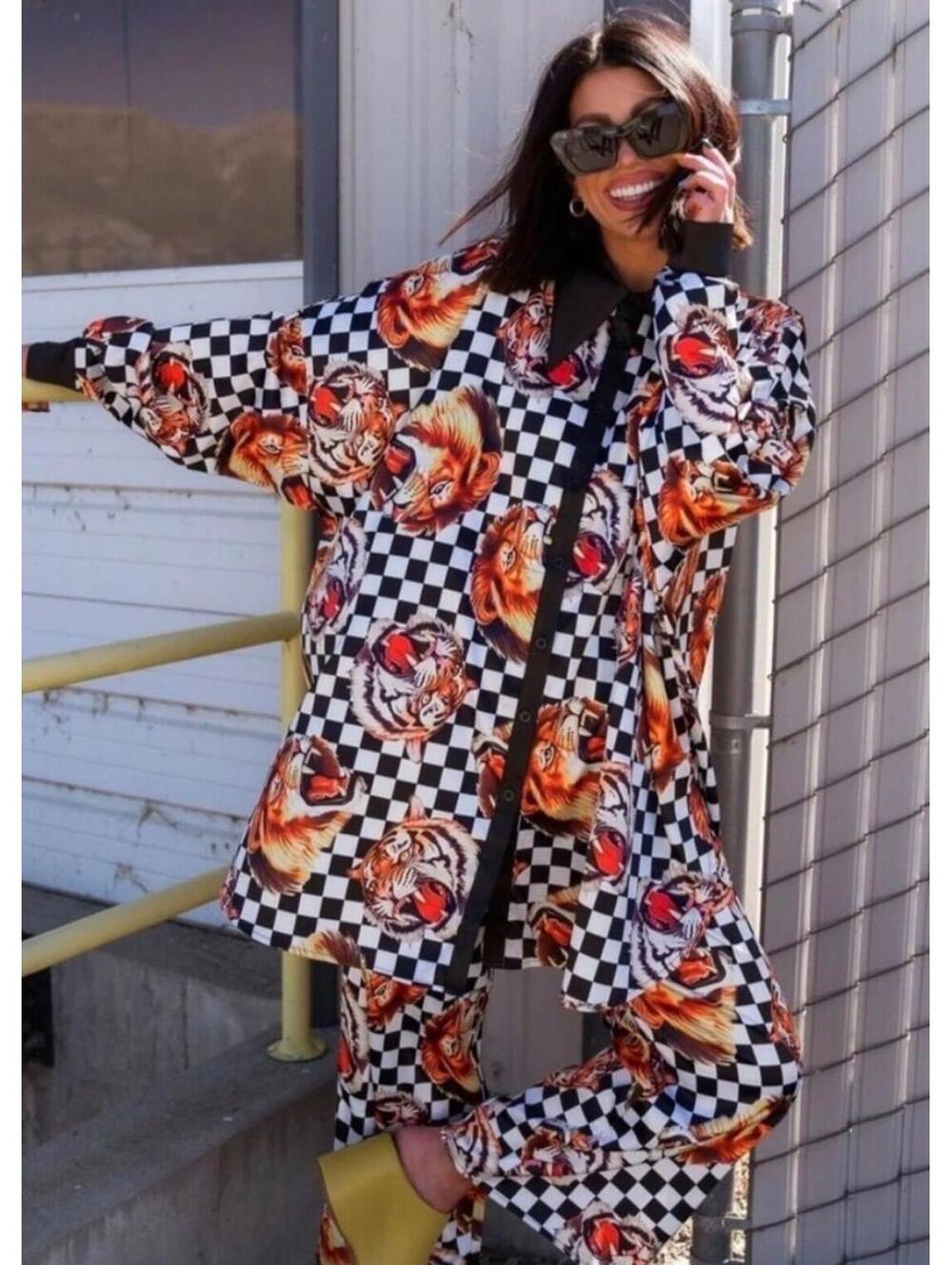 13. Dressed in Lala Lions,  tigers, check oh my/S, M/NWT/sold out